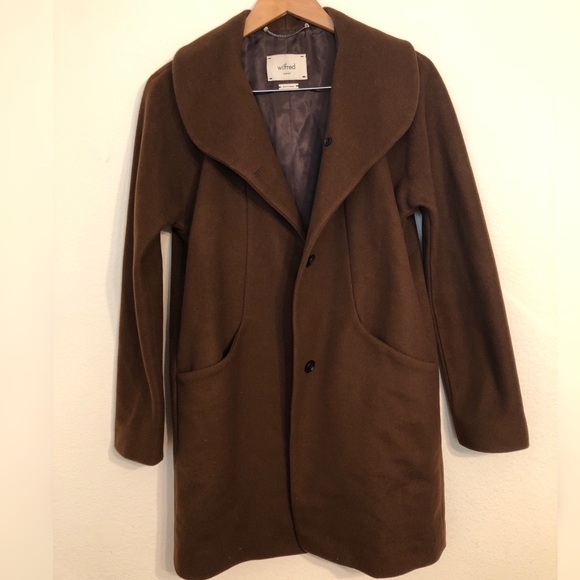 *SOLD* Aritzia Wilfred Cocoon Coat - Picture 7 of 8